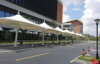 膜結構車棚的使用范圍